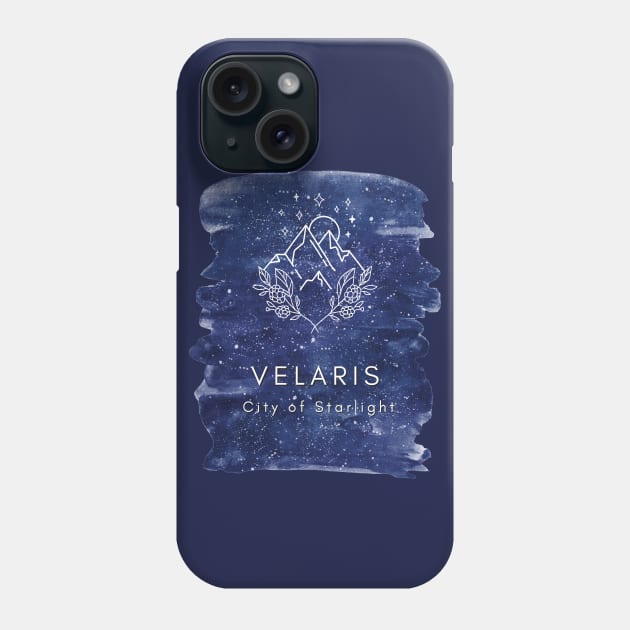 Velaris - City of Starlight Phone Case by WhiteWabbittt