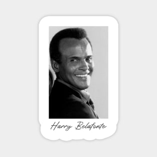 Harry Belafonte Portrait Magnet