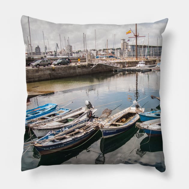 Boats Pillow by luilli