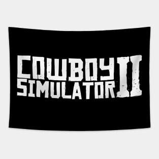 Red Dead Redemption 2 - Cowboy Simulator 2 (White) Tapestry