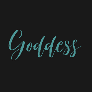 Goddess Teal T-Shirt