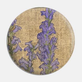 Delphinium by Hannah Borger Overbeck Pin