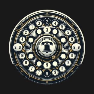 vintage rotary numbers T-Shirt