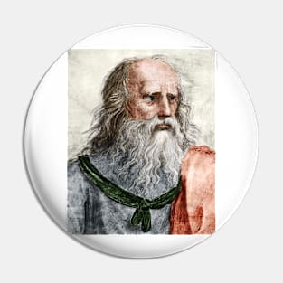 Plato (c.428 BC-c.347 BC) (C011/8419) Pin