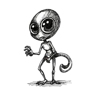 Alien Sketch T-Shirt