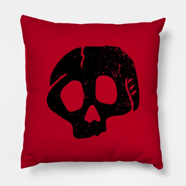 Ye Olde Crime Skull-y Pillow by yeoldecrimepodcast