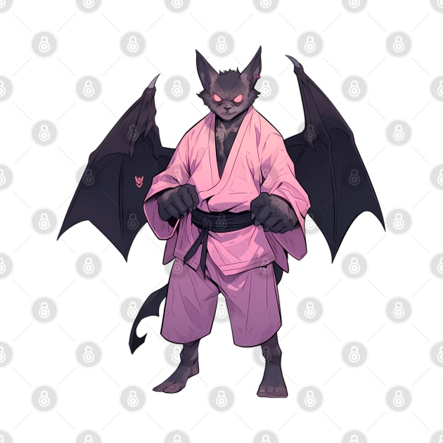 Kawaii Style Karate Master Bat by Obotan Mmienu