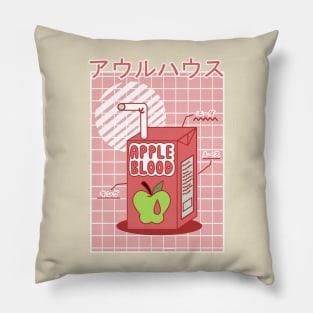 Apple Blood Labled Pillow