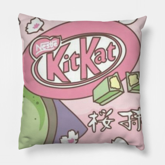 Kitkat Kitkat Bar Pillow Teepublic