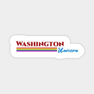 Washington Unicorn Gift Magnet