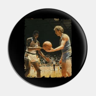 Magic Johnson vs Larry Bird Pin