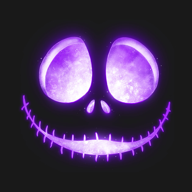 Scary Night Purple Version Nightmare Before Christmas T Shirt 3730280 0