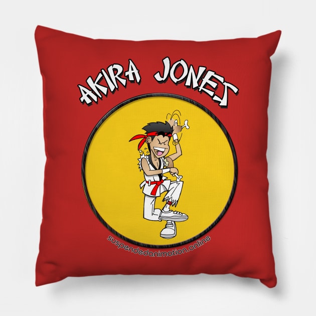Akira Jones Pillow by tyrone_22