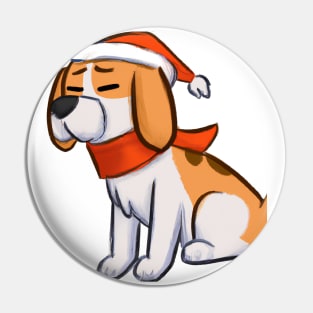 Cute Beagle Drawing Pin