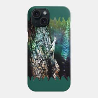 Space Lizard of the Neptunian Galaxy Phone Case