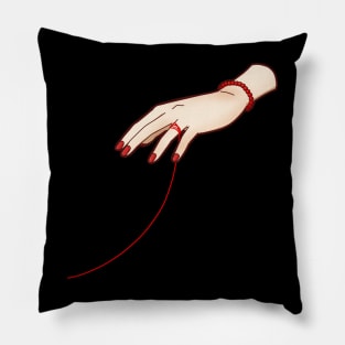 Female Hand couple Pillow