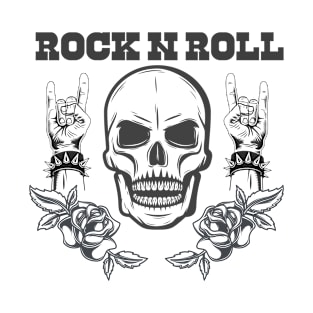 ROCK N ROLL SKULL T-Shirt