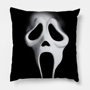 Scream mask Pillow