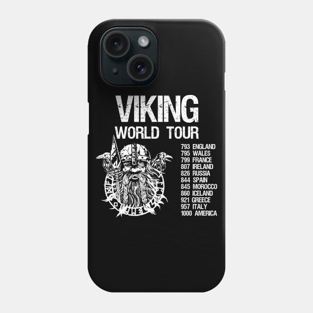 Viking World Tour Phone Case by Styr Designs