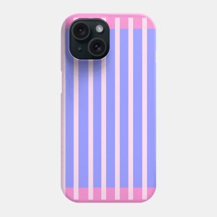 Purple stripes pattern Phone Case