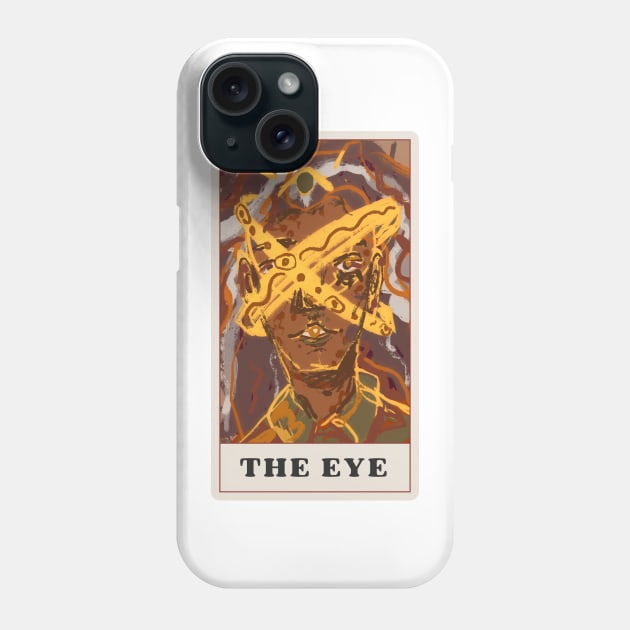 THE EYE tarot card - The Magnus Archives Phone Case by mol842