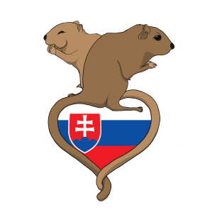 Gerbil Slovakia (light) T-Shirt