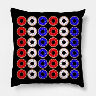 Patriotic Donuts (Vertical) Pillow