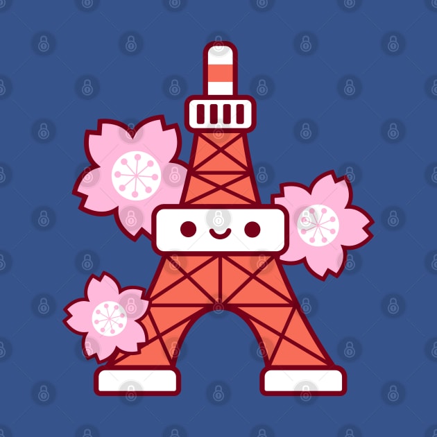 Tokyo Tower Kawaii by kudasai