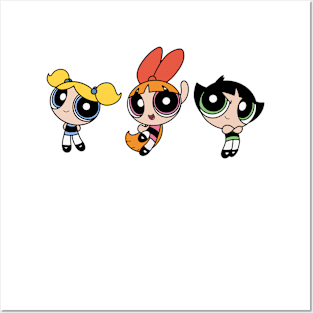 Powerpuff girls, pink, green, cartoon, cartoons, happy, baby, buttercup,  power, HD phone wallpaper