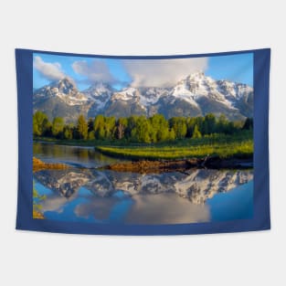 Majestic Grand Teton Tapestry