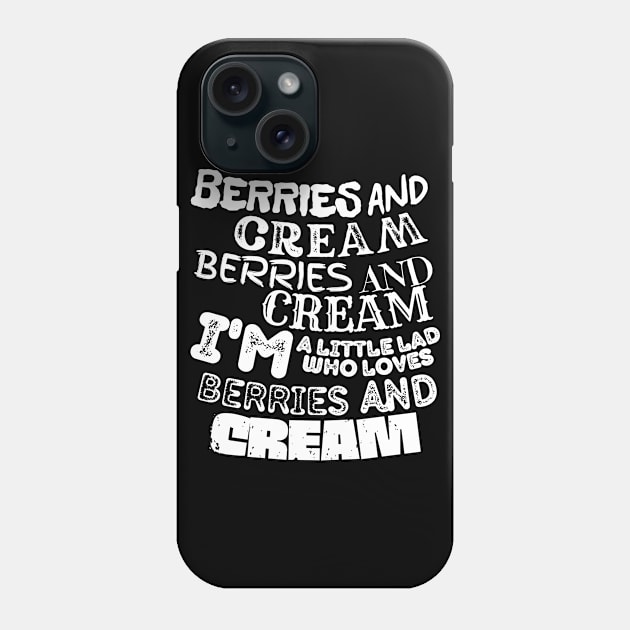 Berries and Cream Meme Phone Case by Souls.Print