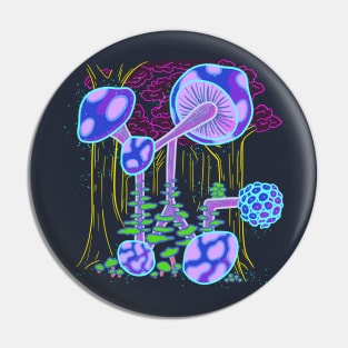 STBYM - Mushroom Logo Pin