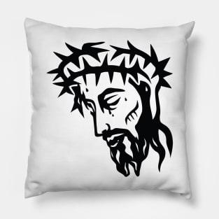 Jesus Face Pillow