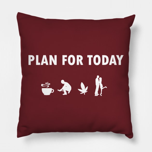 Mechanic plan for today, funny gift, mechanic Pillow by Rubystor