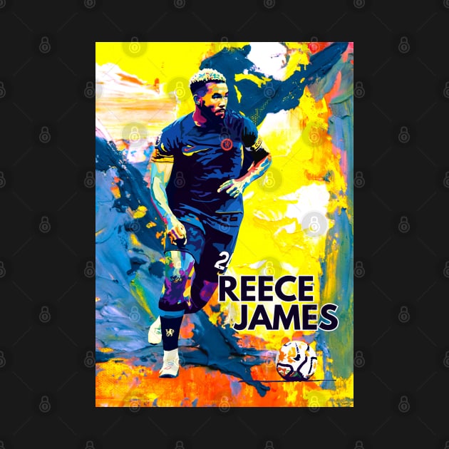 Reece James Ilustration by Pure Touch