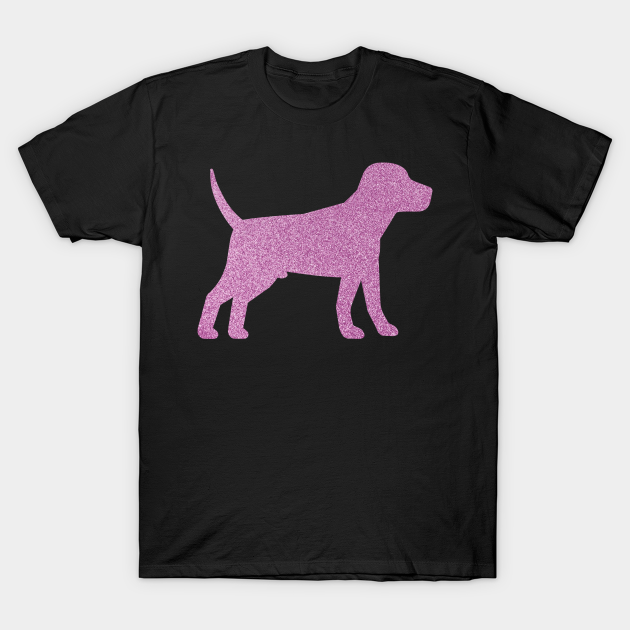 Discover beagle dog art pink gift for girls - Beagle Dog - T-Shirt