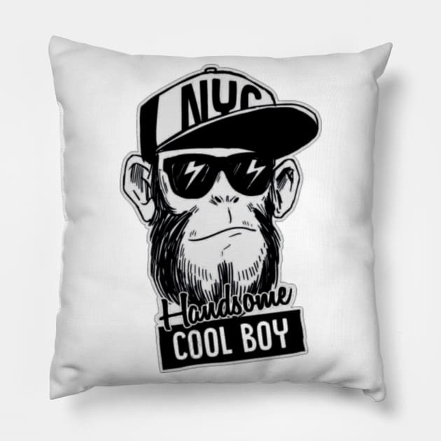 cOOL BOY Pillow by Originalitee