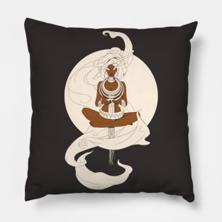 Afro Meditate Pillow