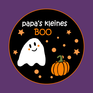 Papa's kleiner Boo Halloween Costume (German) T-Shirt