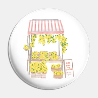 Life & Lemons Pin