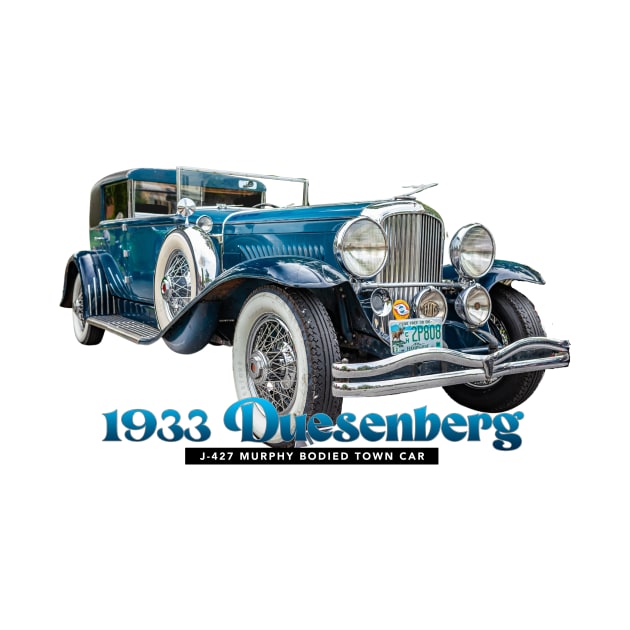 1933 Duesenberg J-427 Murphy Bodied Town Car by Gestalt Imagery