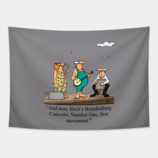 Funny Spectickles Classical Music Humor Tapestry