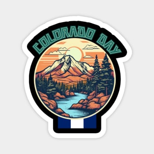 Colorado day, usa Magnet