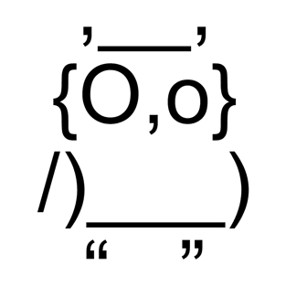 Ascii Owl T-Shirt