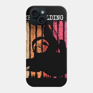 Sloth - Keep Holding On Pun Retro Style Phone Case