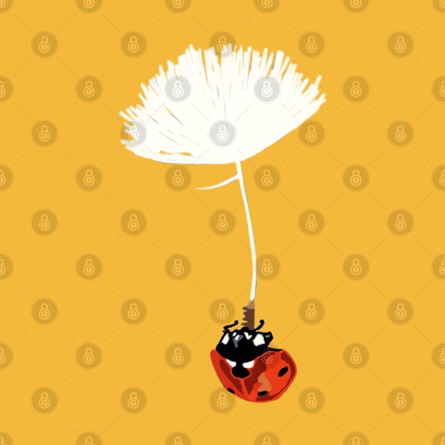 Ladybug flight by Manitarka