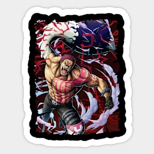 Charlotte Katakuri Sticker by Souhaibo