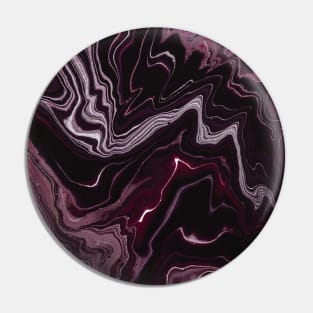 Lush swirl abstract pattern, in silver and purple paint texture Pin