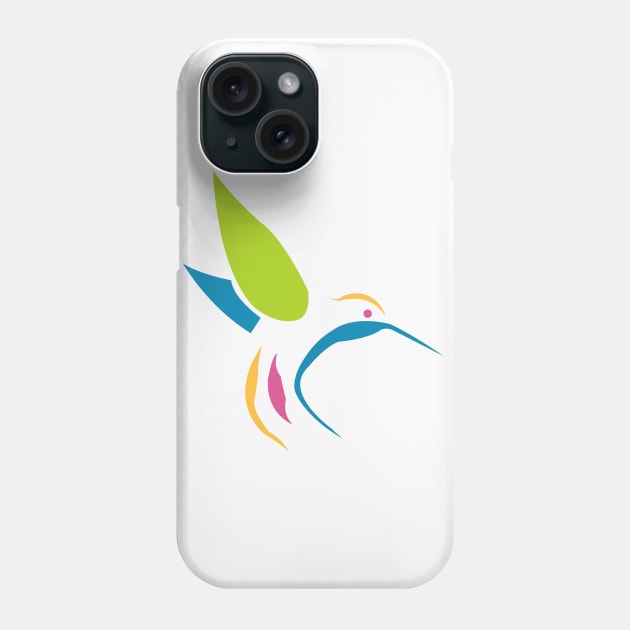 hummingbird Phone Case by golden