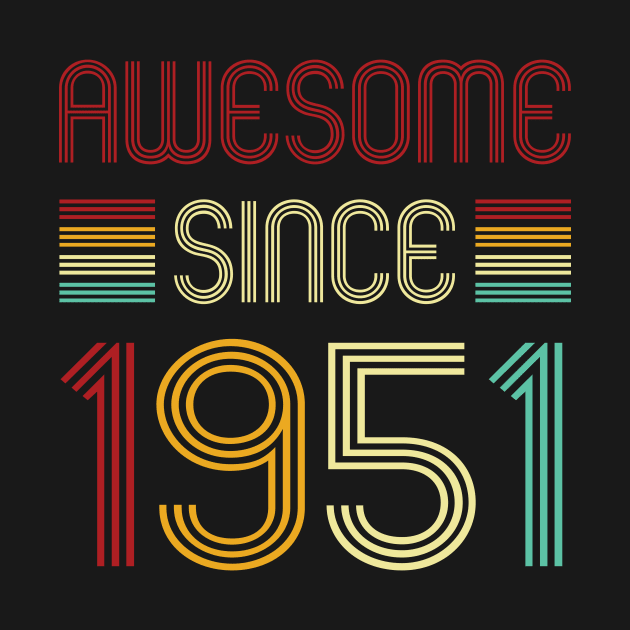 Vintage Awesome Since 1951 by Che Tam CHIPS